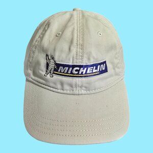 Michelin x AG Tires Adjustable Baseball Cap Hat Beige